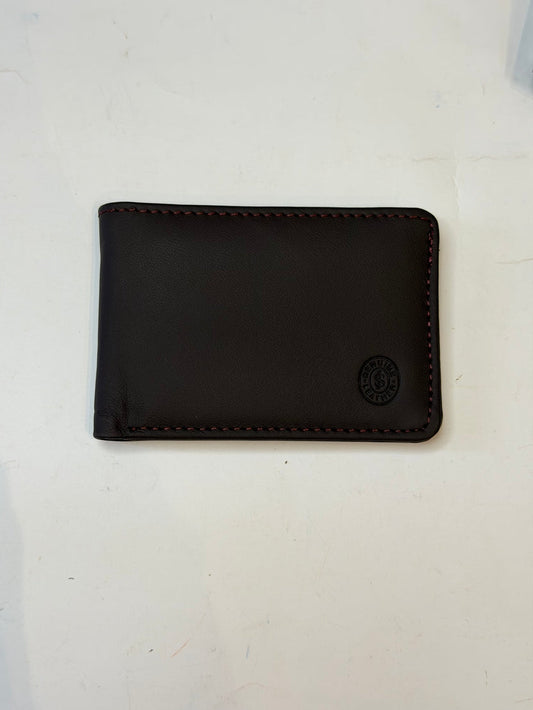 PURADENSE brown Classic Cow Leather Wallet