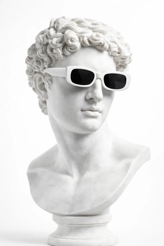 White Frame Trendy Shades