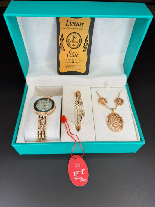 Rose Gold Jewelry Set