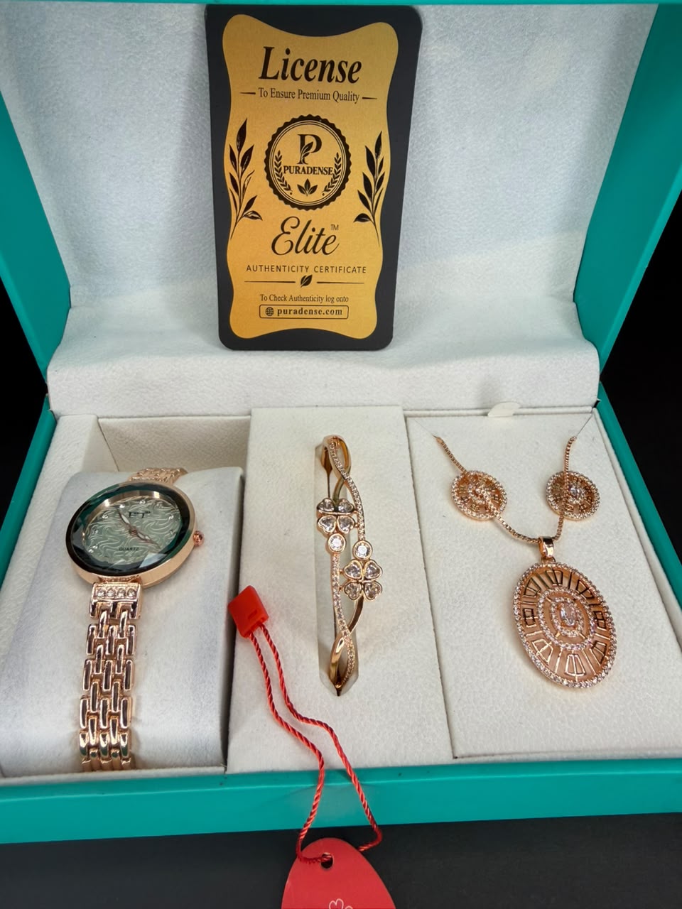 Rose Gold Jewelry Set