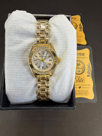 Petite Crystal Bezel full Golden