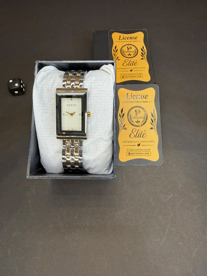 Gucci Square Dial Dress Watch