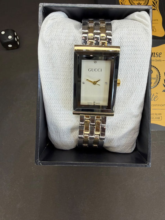 Gucci Square Dial Dress Watch