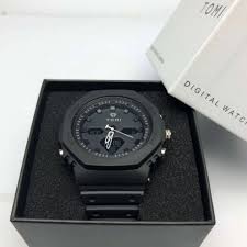 TOMI Octagonal Dual Display Sports Watch