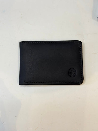 Puradense black Classic Cow Leather Wallet